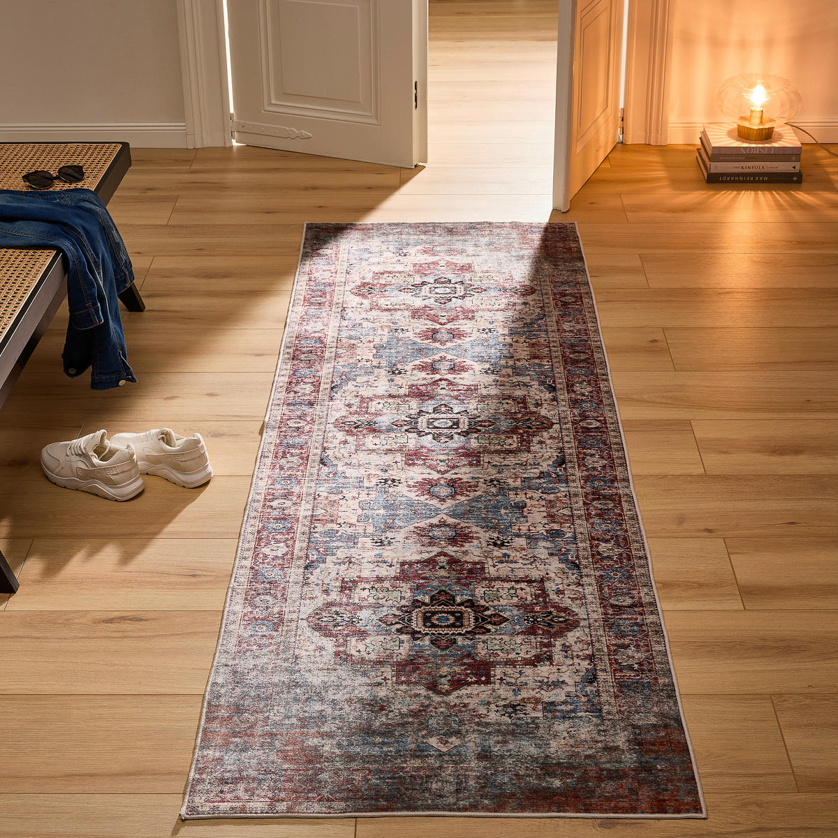 BĚHOUN, 80/250 cm, vícebarevná - vícebarevná, Trend, textil (80/250cm) - Novel