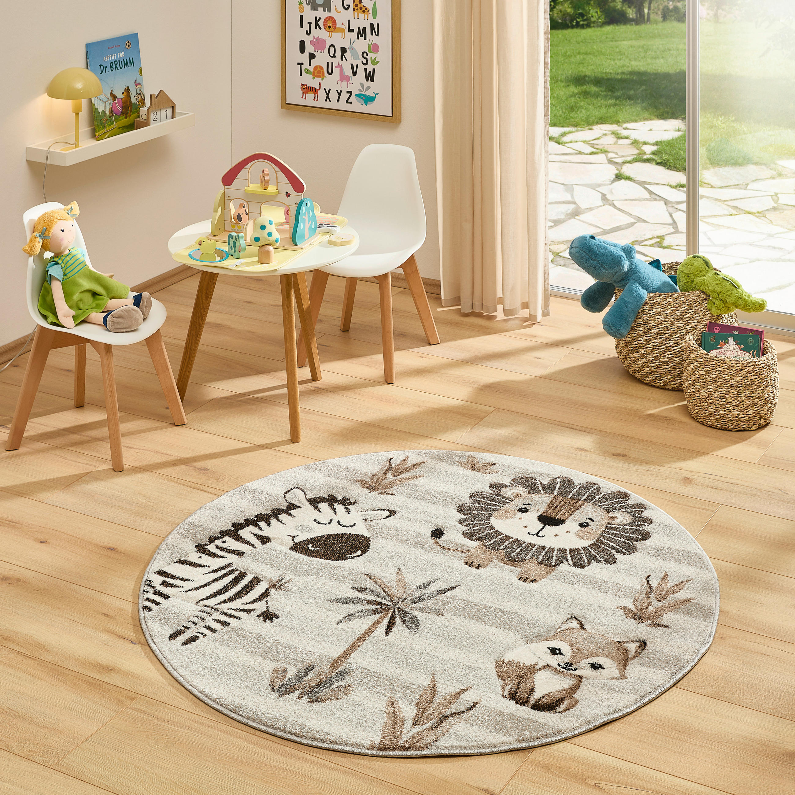 KINDERTEPPICH 120 cm  - Grau, Trend, Textil (120cm) - Ben'n'jen