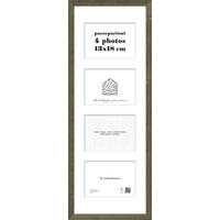 BILDERRAHMEN 28,1/74,2/2,5 cm  - Wengefarben, Basics, Holzwerkstoff (28,1/74,2/2,5cm)