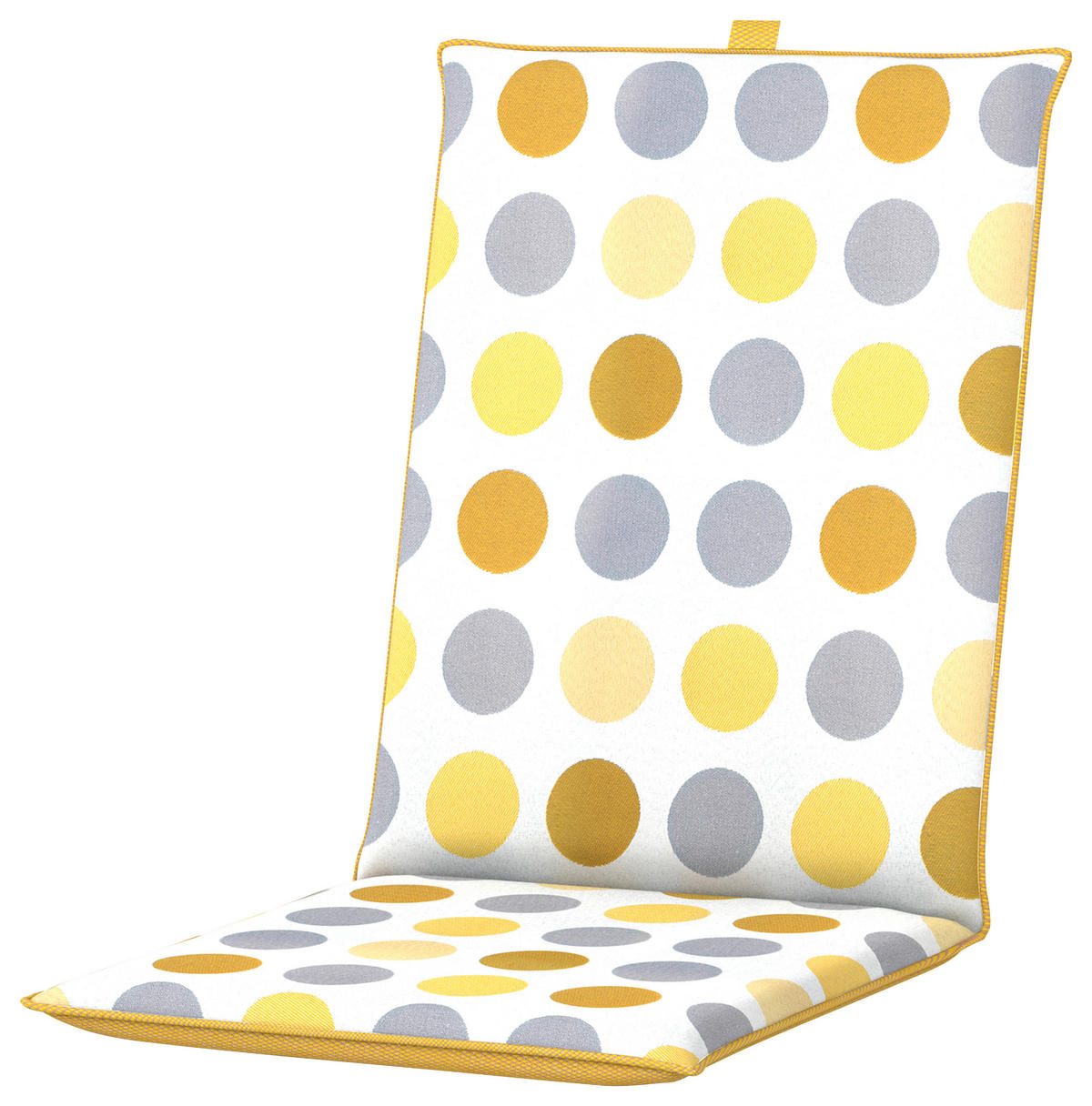 OUTDOORPOUF in  Uni  - Hellgrau, Basics, Textil (45/45cm)