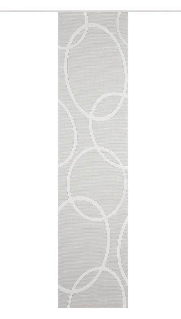 FLÄCHENVORHANG   halbtransparent   60/245 cm  - Grau, Design, Textil (60/245cm)