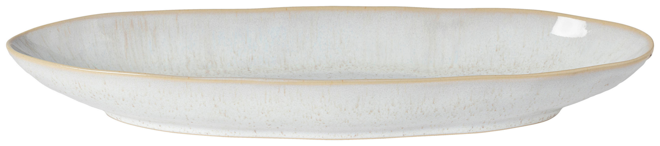 SERVIERPLATTE - Creme, Basics, Keramik (41/14,3cm) - Costa Nova