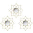 SPIEGEL-SET 3-TLG. Goldfarben - Goldfarben, Metall (25cm) SPIEGEL-SET 3-TLG. Goldfarben - Goldfarben, Metall (25cm)
