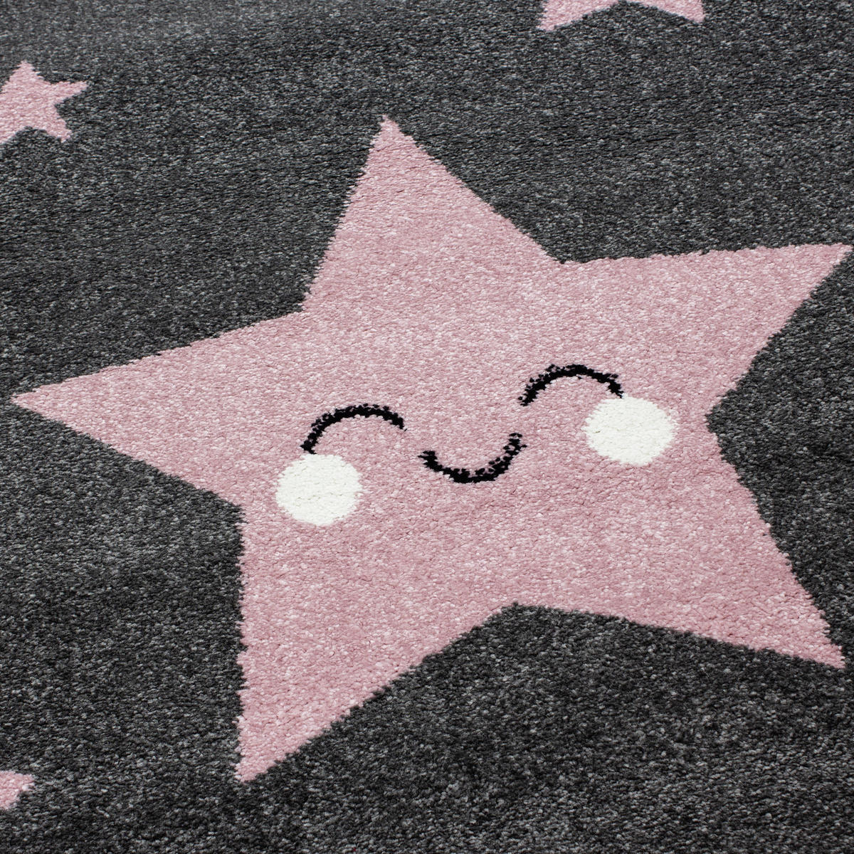 DĚTSKÝ KOBEREC, 120 cm pink, tmavě šedá - pink/tmavě šedá, Trend, textil (120cm) - Ben'n'jen
