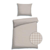 BETTWÄSCHE Satin 140/220 cm  - Beige, Basics, Textil (140/220cm) - Florella