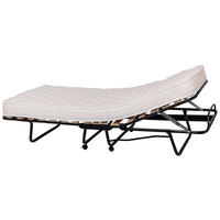 HOPFÄLLBAR SÄNG i metall antracit, vit  - vit/antracit, Basics, metall/textil (80/200cm) - MID.YOU