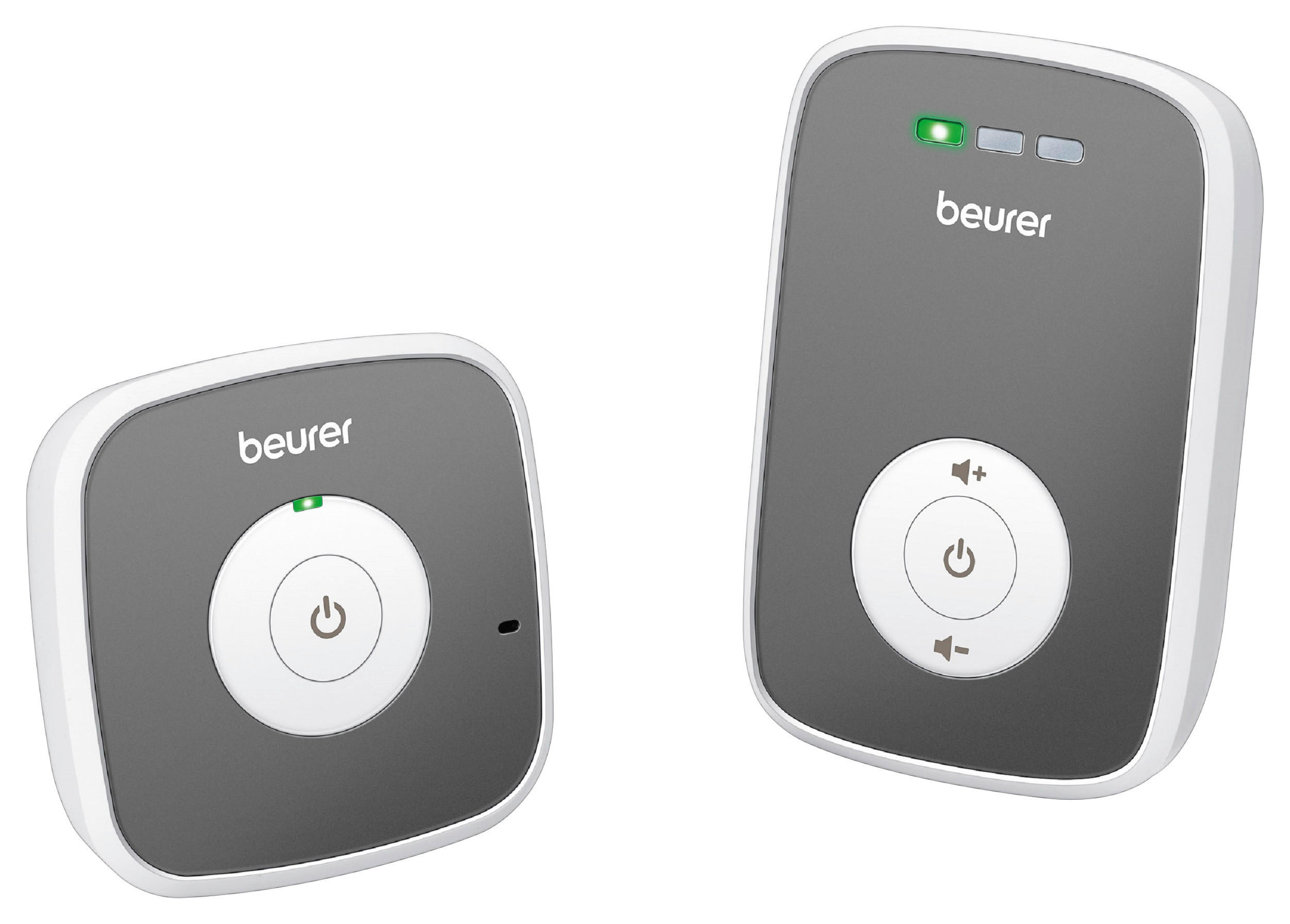 BABYPHONE BY 33 300 m  - Grau, Basics (12,3/11,5/9,5cm) - Beurer
