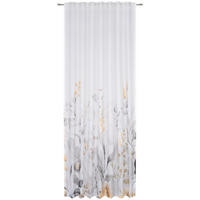 HOTOVÝ ZÁVES, polopriehľadné, 140/245 cm - viacfarebná/žltá, Konventionell, textil (140/245cm) - Esposa