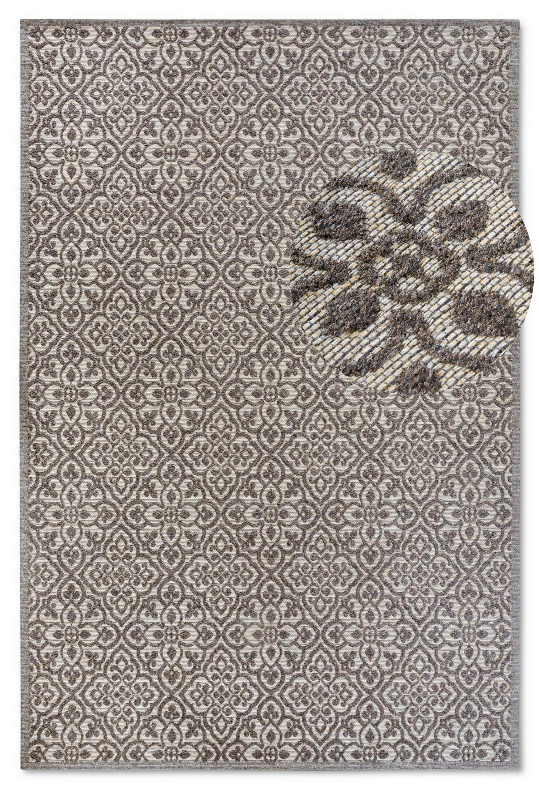 OUTDOORTEPPICH 160/230 cm Kollektion 1883 Beige, Cappuccino  - Beige/Cappuccino, Design, Kunststoff/Textil (160/230cm) - Villeroy & Boch