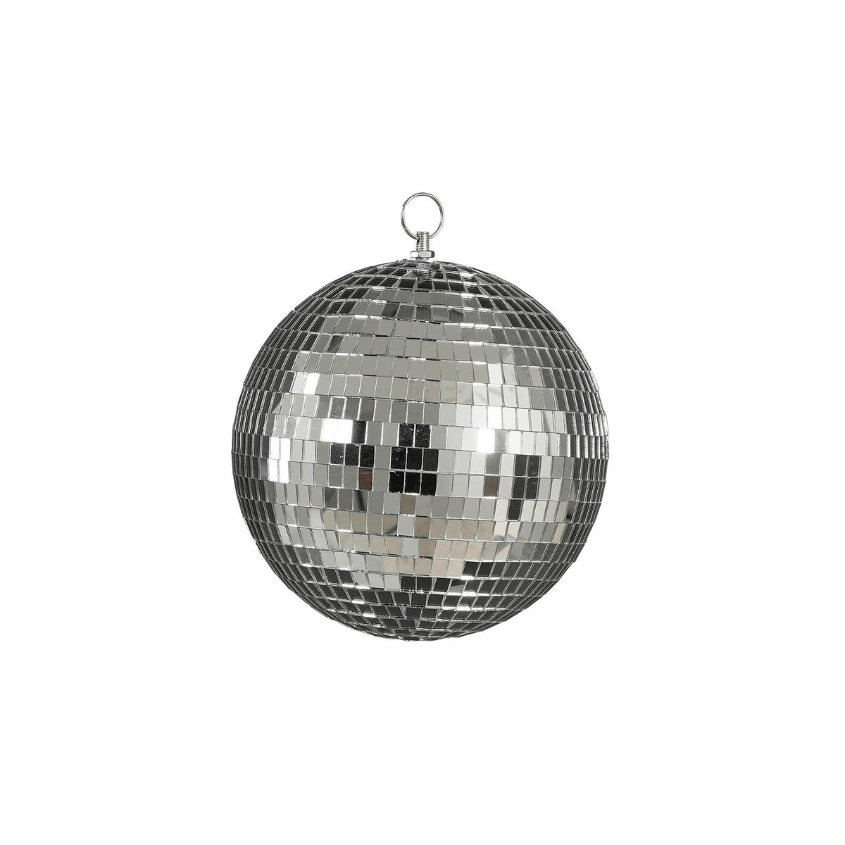 UKRASNA LOPTA - srebrna, Osnovno, plastika (20/20/20cm) - X-Mas