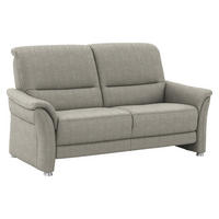 2,5-SITZER Flachgewebe Schilfgrün  - Schilfgrün/Alufarben, Konventionell, Textil/Metall (172/96/93cm) - Beldomo Premium