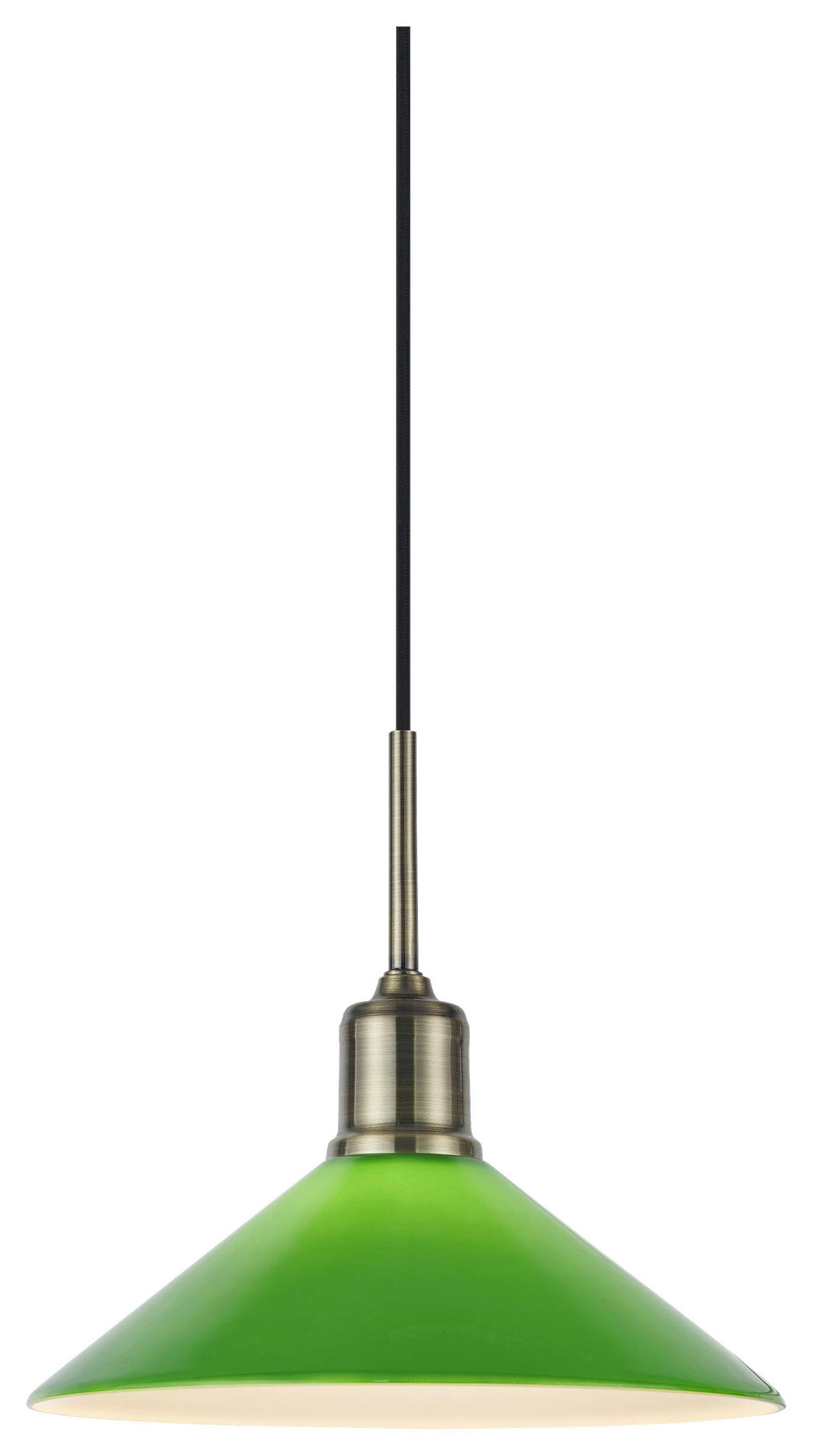 HÄNGELEUCHTE Skandinavisch, Modern 25/23 cm    - Grün, Basics, Metall (25/23cm) - Markslöjd