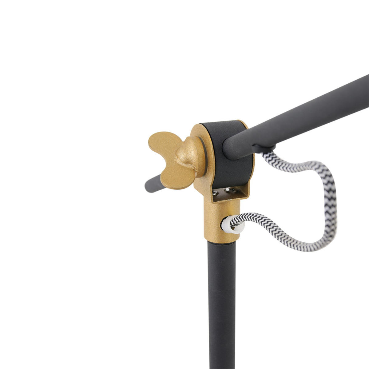 TISCHLEUCHTE - Grau, Trend, Metall (40/40/18cm)