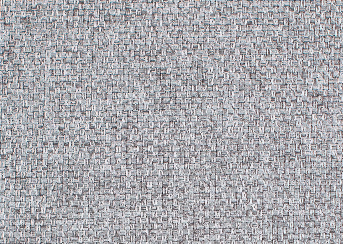 ECKSOFA in Flachgewebe Hellgrau  - Hellgrau/Schwarz, Konventionell, Textil/Metall (284/180cm) - Hom`in