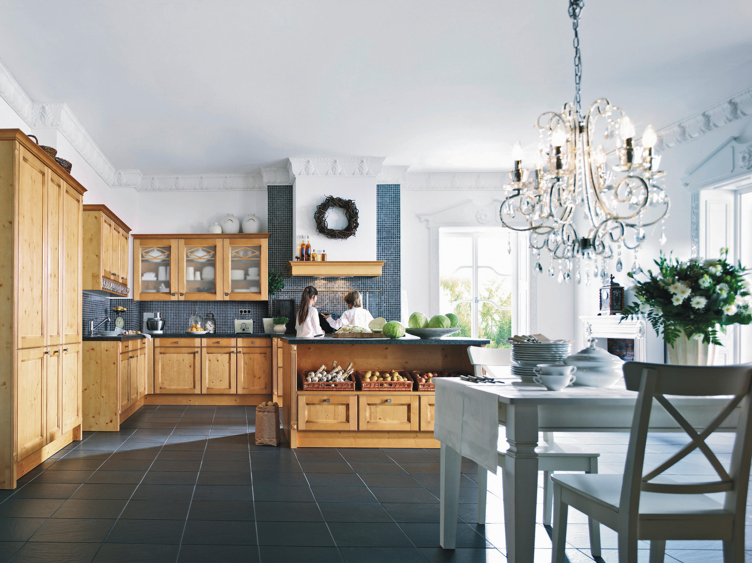 EINBAUKÜCHE   - LIFESTYLE, Holz/Holzwerkstoff - Novel