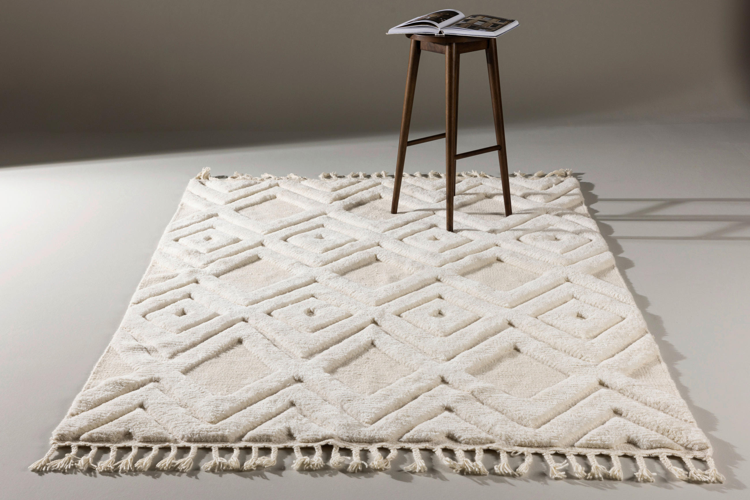 FLATVÄVD MATTA 160/230 cm  - vit, Lifestyle, textil (160/230cm) - P & B