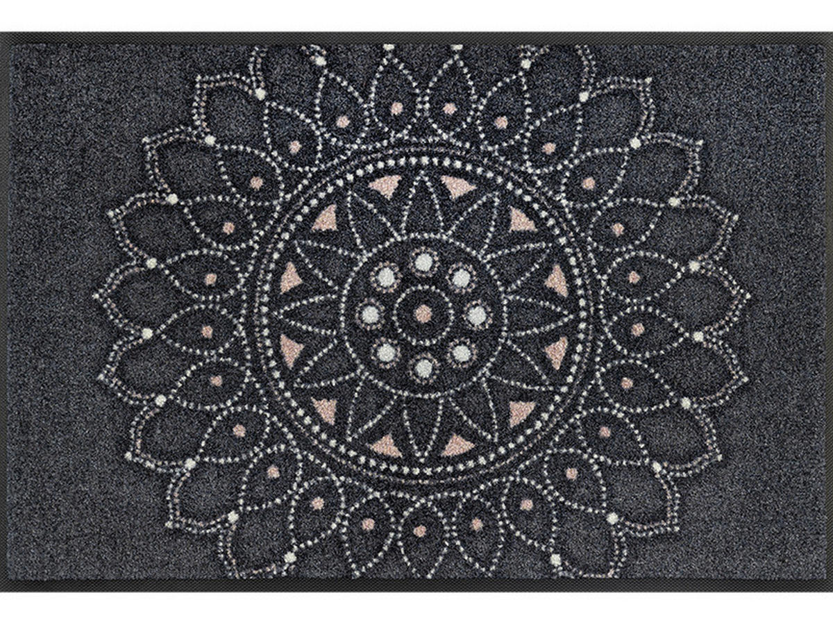 DVEŘNÍ ROHOŽKA, 50/75 cm antracitová, béžová - antracitová/béžová, Konvenční, textil/plast (50/75cm) - Esposa