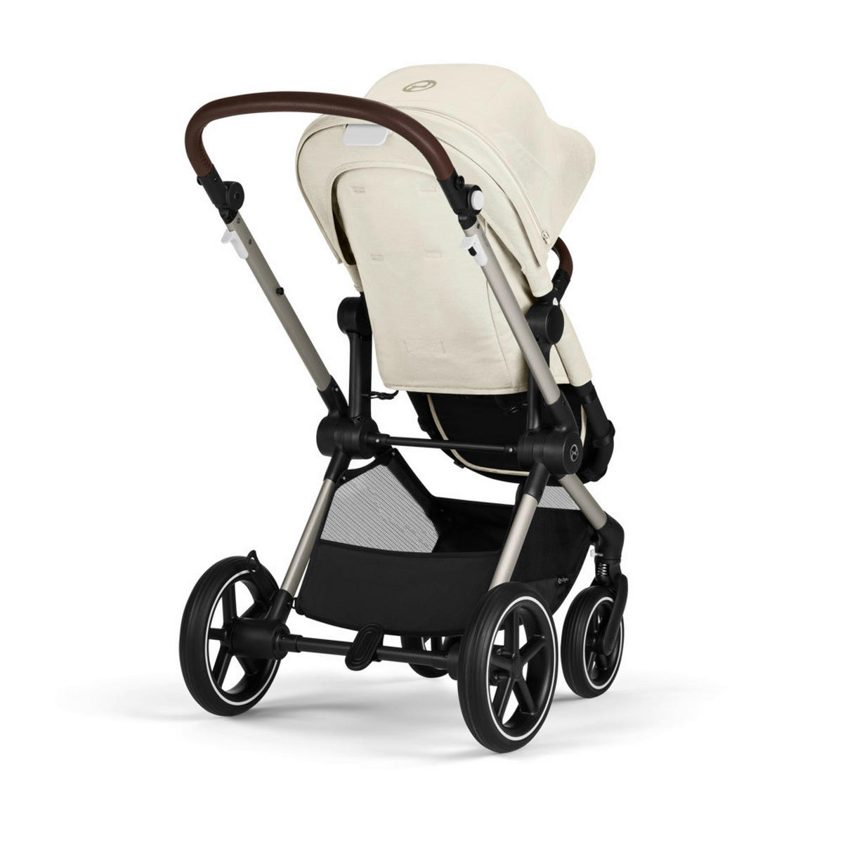 KOMBIKINDERWAGEN Eos Lux  - Beige/Silberfarben, Basics, Textil/Metall (85/61/116cm) - Cybex