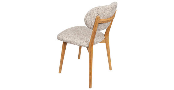 STUHL  Stoffauswahl Webstoff  Eichefarben, Beige  - Eichefarben/Beige, MODERN, Holz/Textil (51/86/60cm) - Carryhome