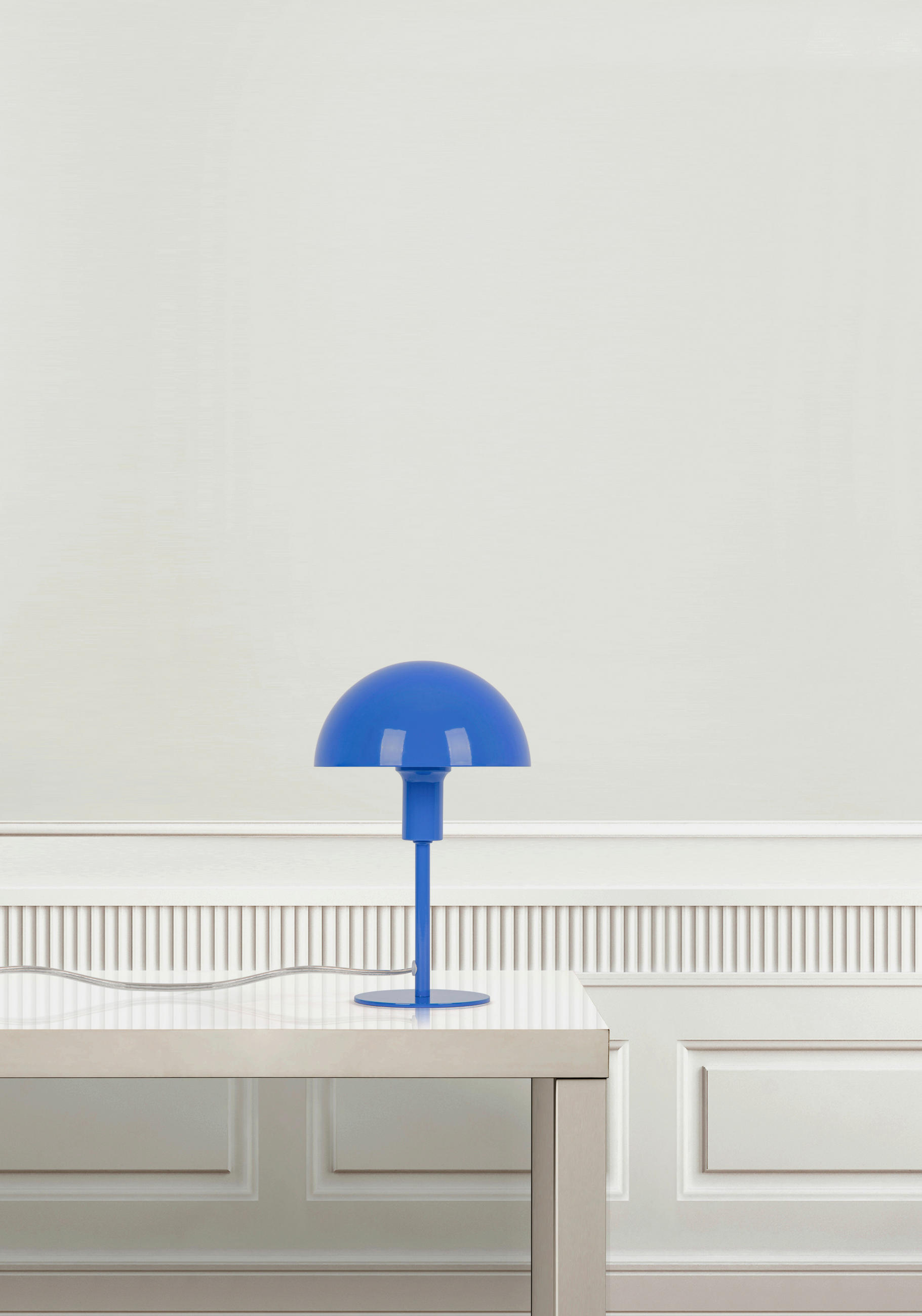 TISCHLEUCHTE Ellen Mini 16/25 cm   - Blau, Design, Metall (16/25cm) - Nordlux