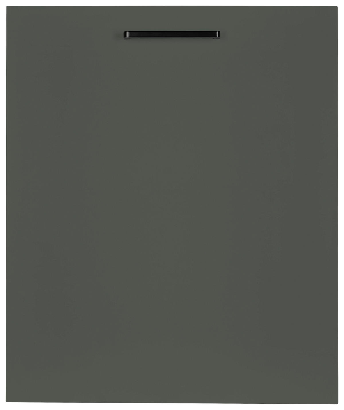 GESCHIRRSPÜLERFRONT 45/72/1,9 cm  in Grün  - Schwarz/Grün, MODERN, Holzwerkstoff/Metall (45/72/1,9cm) - Nobilia