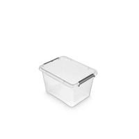 KUTIJA S POKLOPCEM  39/29/21 cm       - prozirno, Basics, plastika (39/29/21cm)