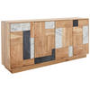 SIDEBOARD  in 170/80/40 cm  - Anthrazit/Weiß, Design, Holz/Stein (170/80/40cm) - Livetastic