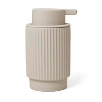 DOZATOR TEKUĆEG SAPUNA  prirodne boje   THE WAVE  - prirodne boje, Design (7.5/7.5/13.8cm) - Marc O'Polo