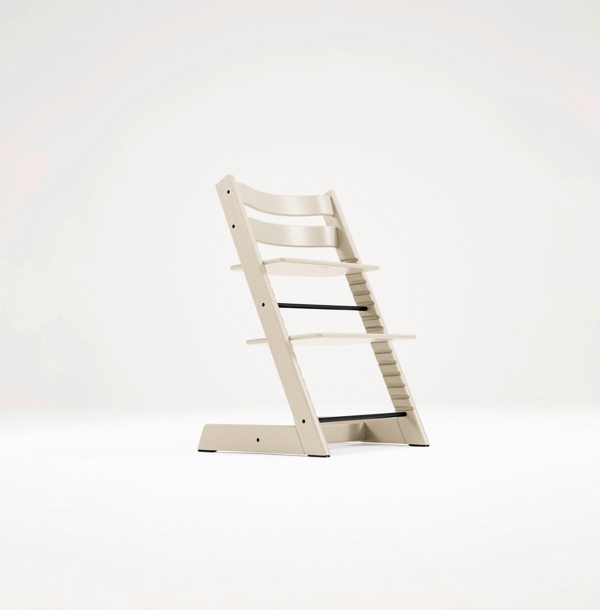 HOCHSTUHL-SET Tripp Trapp Bundles  - Perlmutt, Basics, Holz (87/65/46cm) - Stokke