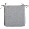 GARTENSITZKISSEN 45/45 cm  - Hellgrau, Textil (45/45cm) - Ambia Garden