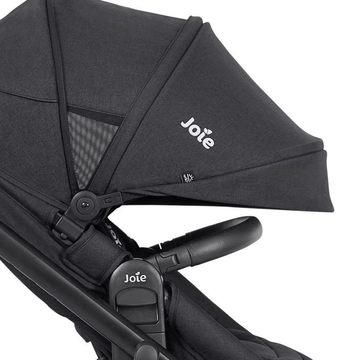 KINDERWAGENSET Elara 2in1  - Schwarz, Basics, Textil/Metall (64/112/97cm) - Joie