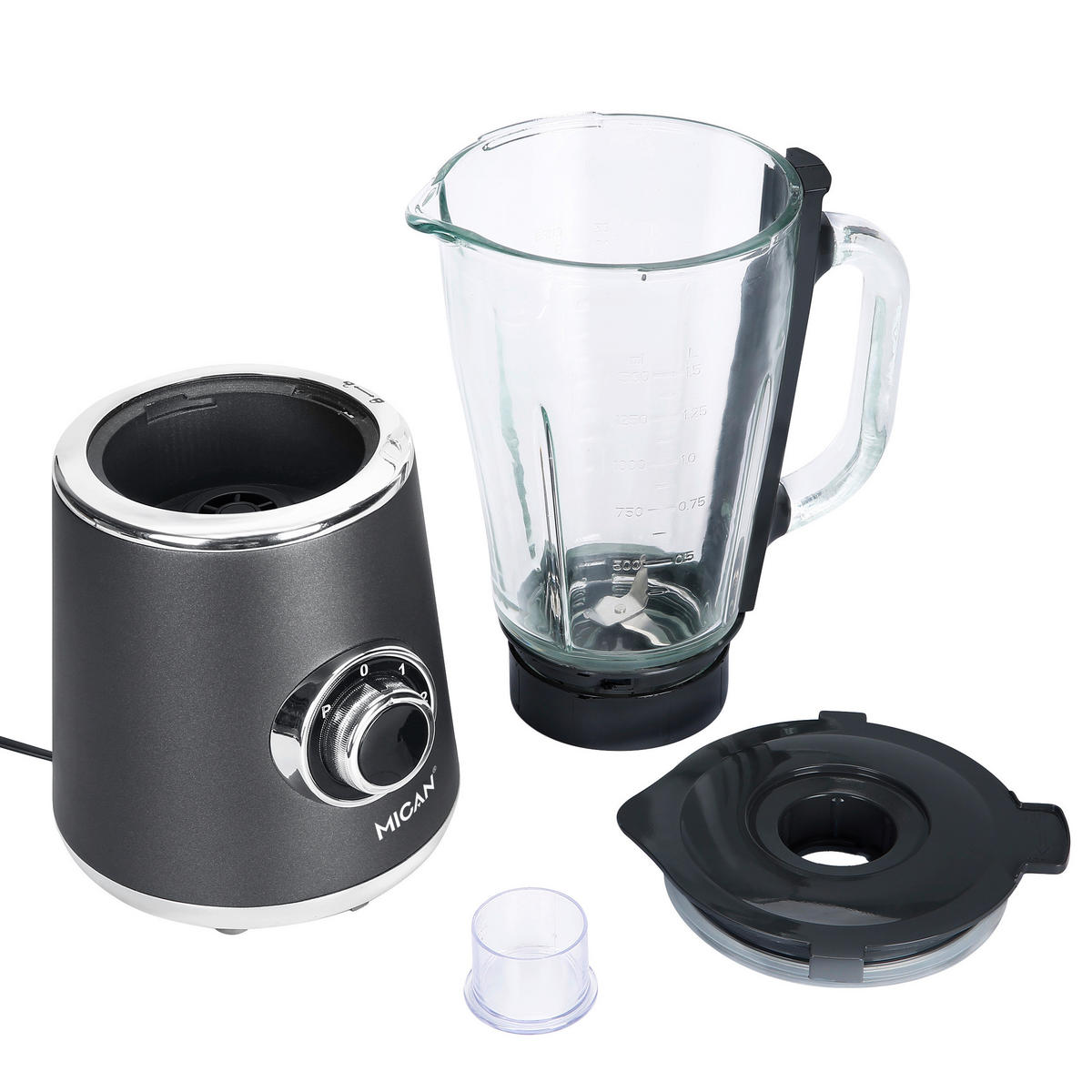 STOLNÍ MIXÉR - tmavě šedá, Konvenční, kov/plast - Homeware Profession.