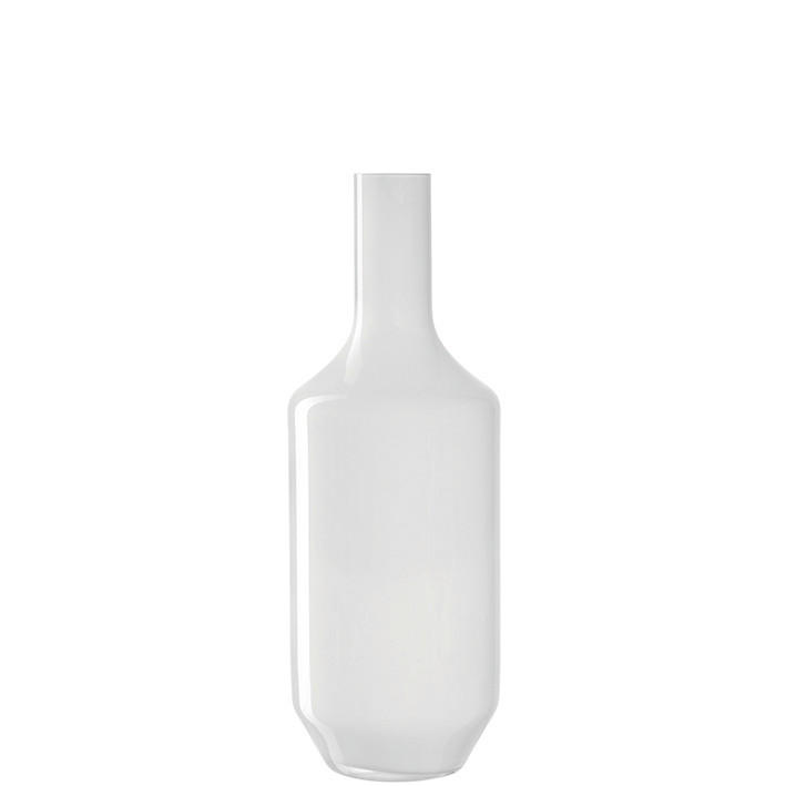 VAZA 39 cm  steklo  - bela, Basics, steklo (14/39/14cm) - Leonardo