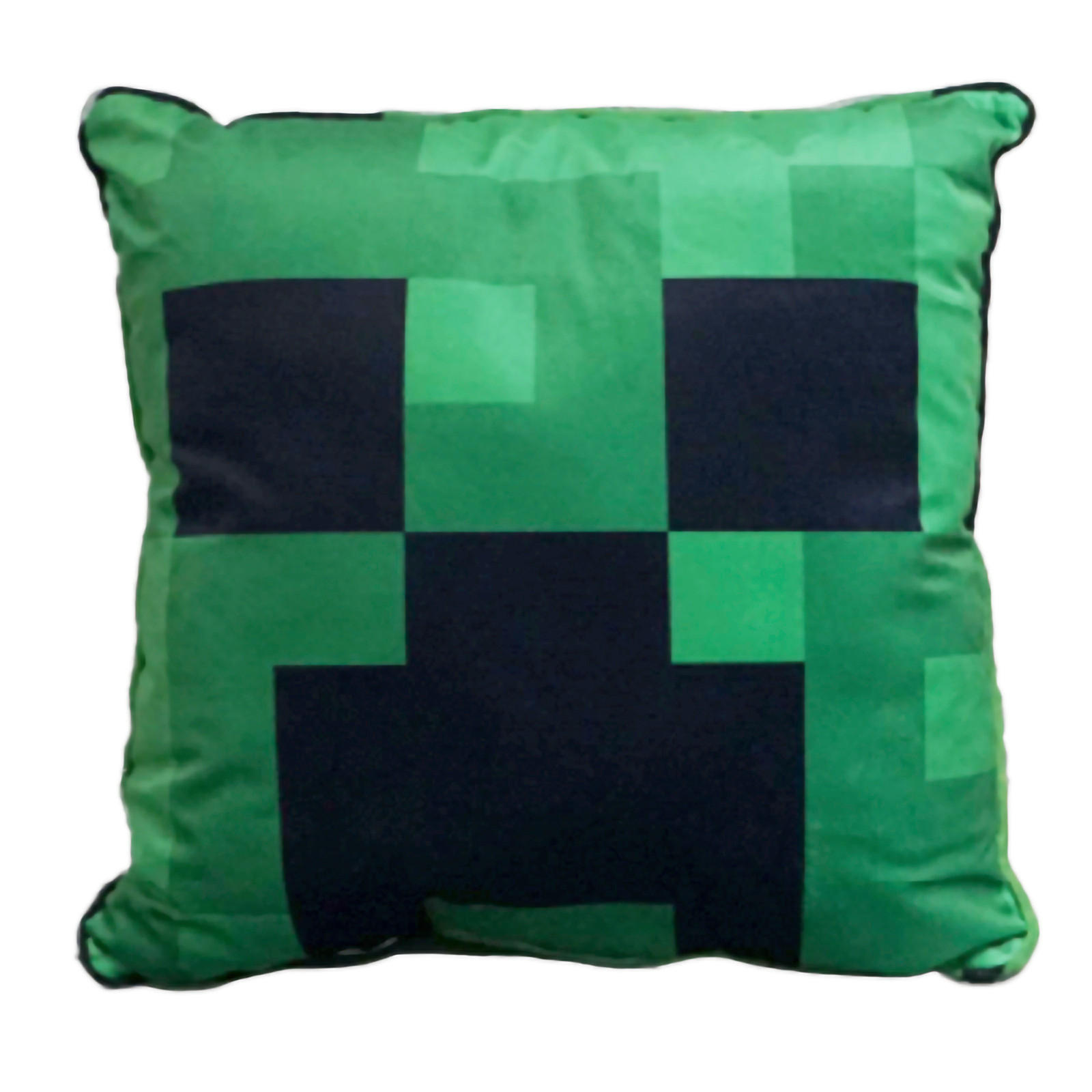KINDERKISSEN MINECRAFT Dekokissen CREEPER  - Grün, Trend, Textil (38/38/5cm) - Minecraft