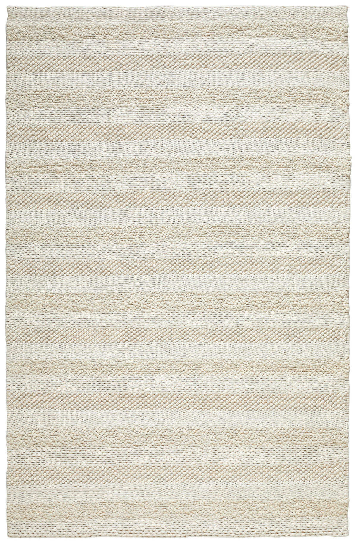HANDWEBTEPPICH 130/190 cm Nordic Stripes  - Creme, Natur, Textil (130/190cm) - Linea Natura