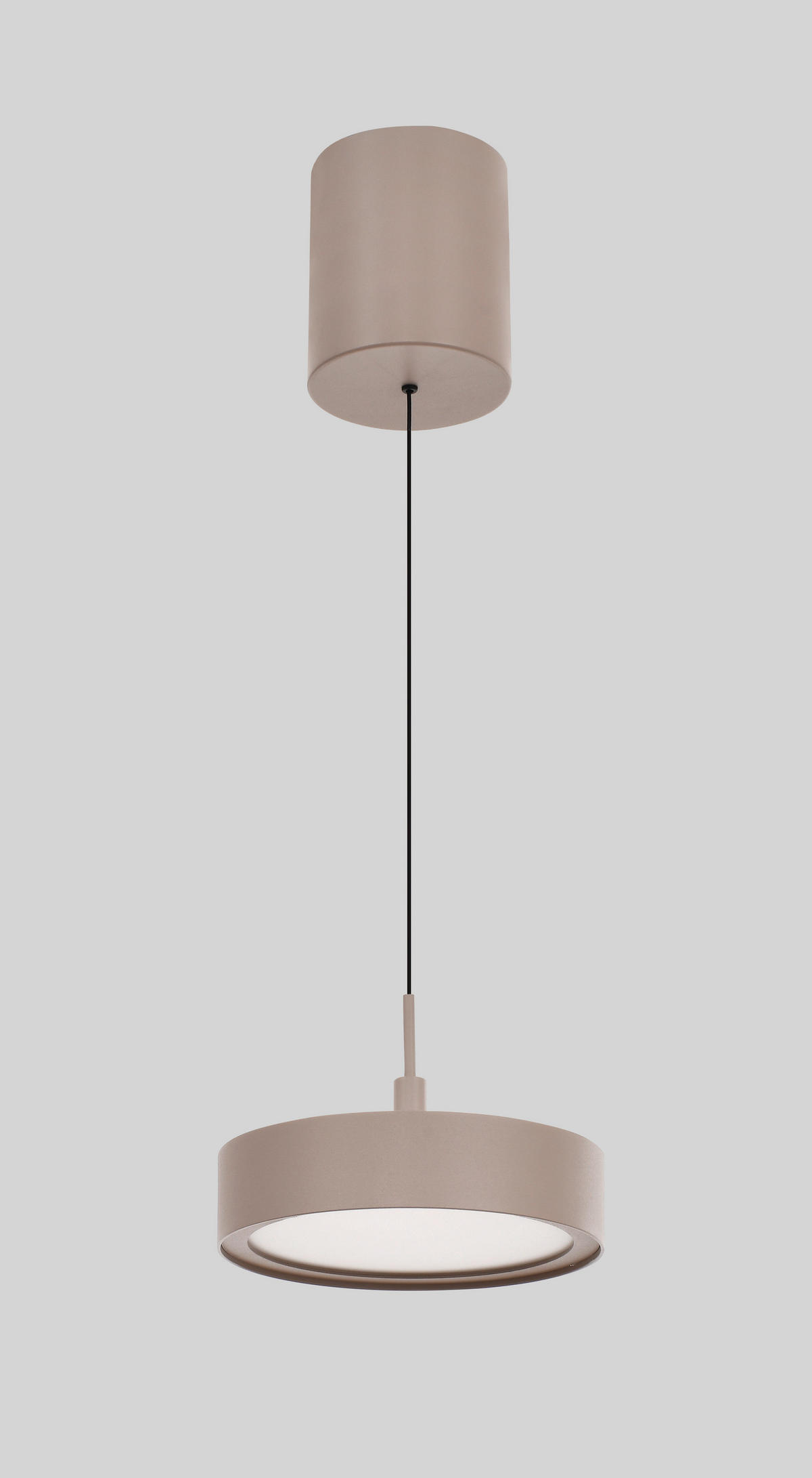 LED-HÄNGELEUCHTE Valensole 17,5/150/17,5 cm  - Sandfarben, Design, Metall (17,5/150/17,5cm)