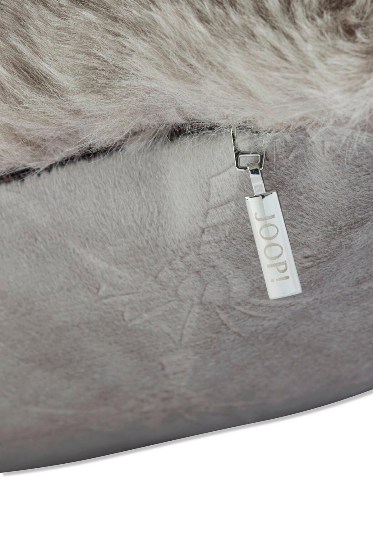 KISSENHÜLLE J! Embrace grau 50/50 cm  - Grau, Design, Textil (50/50cm) - Joop!