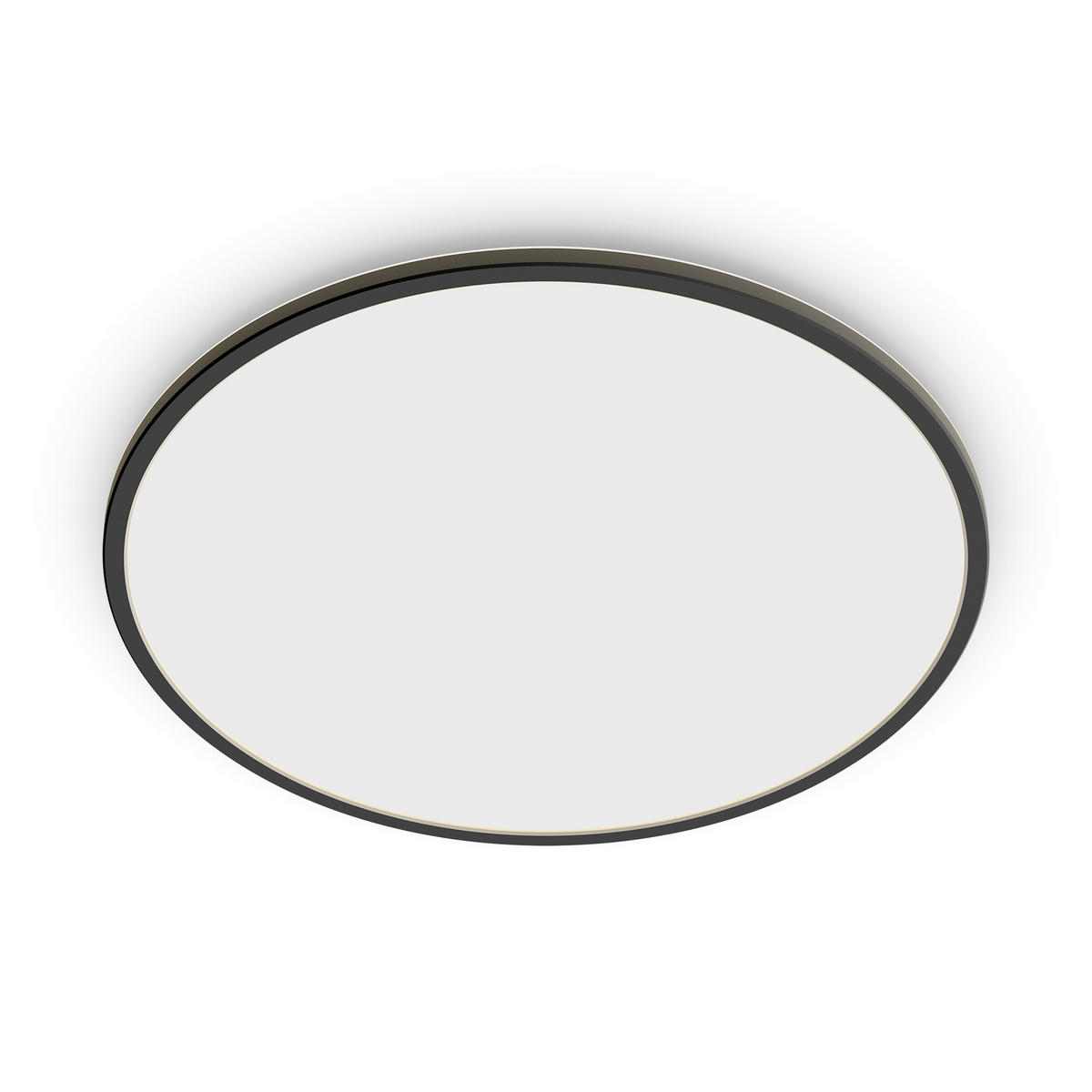 LED-DECKENLEUCHTE Superslim CL550 25/25/2,3 cm   - Schwarz, Basics, Metall (25/25/2,3cm) - Philips