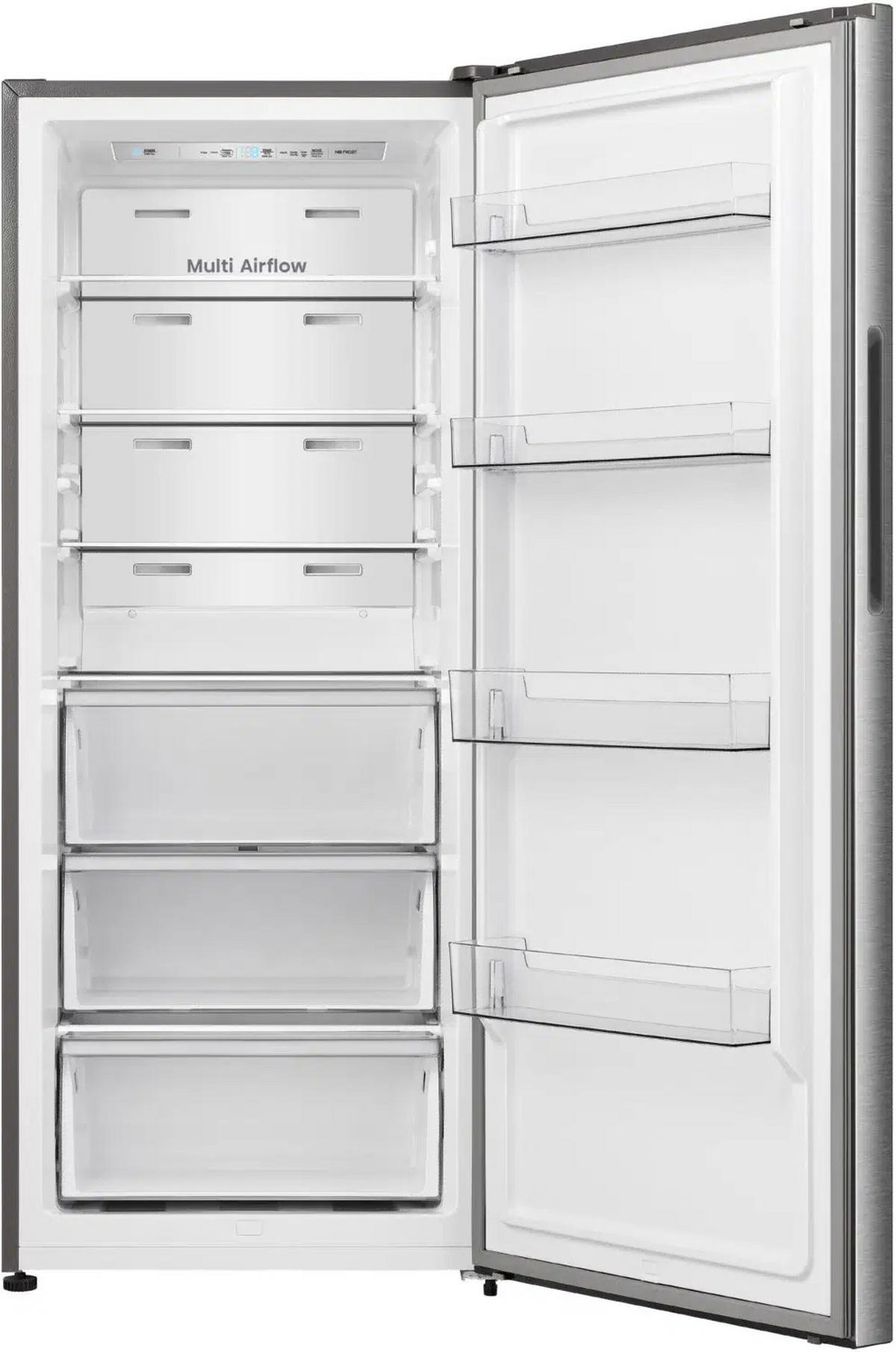 GEFRIERSCHRANK GN 3840  - Grau, Basics, Metall (70/172/68,5cm) - Nabo