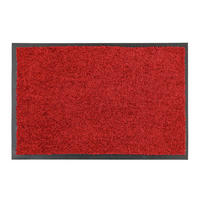 FUßMATTE 60/80 cm Diamant  - Rot, Basics, Textil (60/80cm) - Esposa