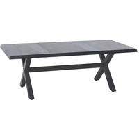 GARTENTISCH 200/100/74 cm Metall rechteckig  - Schieferfarben/Anthrazit, Basics, Keramik/Metall (200/100/74cm) - Siena Garden