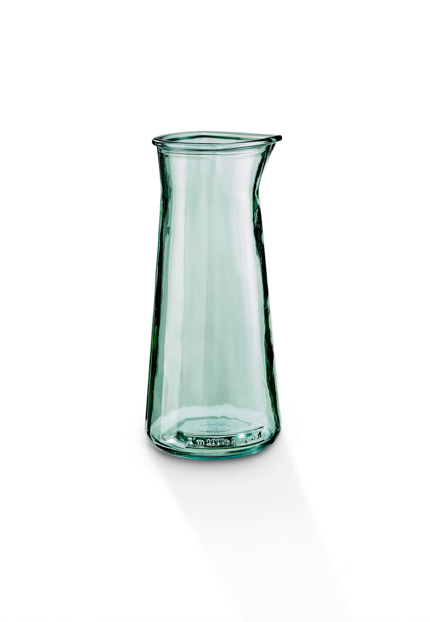 WASSERKARAFFE 1,165 l  KAZI  - Salbeigrün, Basics, Glas (10,5/23,5cm) - FYNCH-HATTON