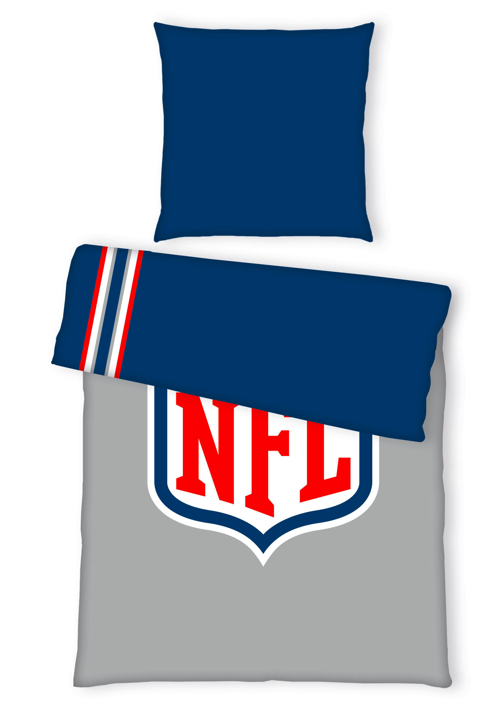 JUGENDBETTWÄSCHE NFL Renforcé 135/200 cm  - Multicolor, Trend, Textil (135/200cm) - Herding