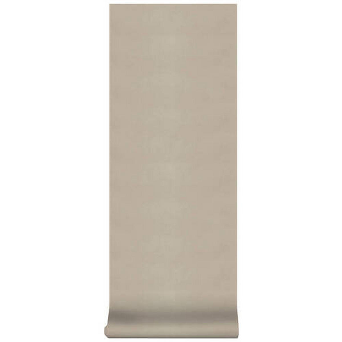 VLIESTAPETE - Taupe, Basics, Papier/Kunststoff (52/1000cm)