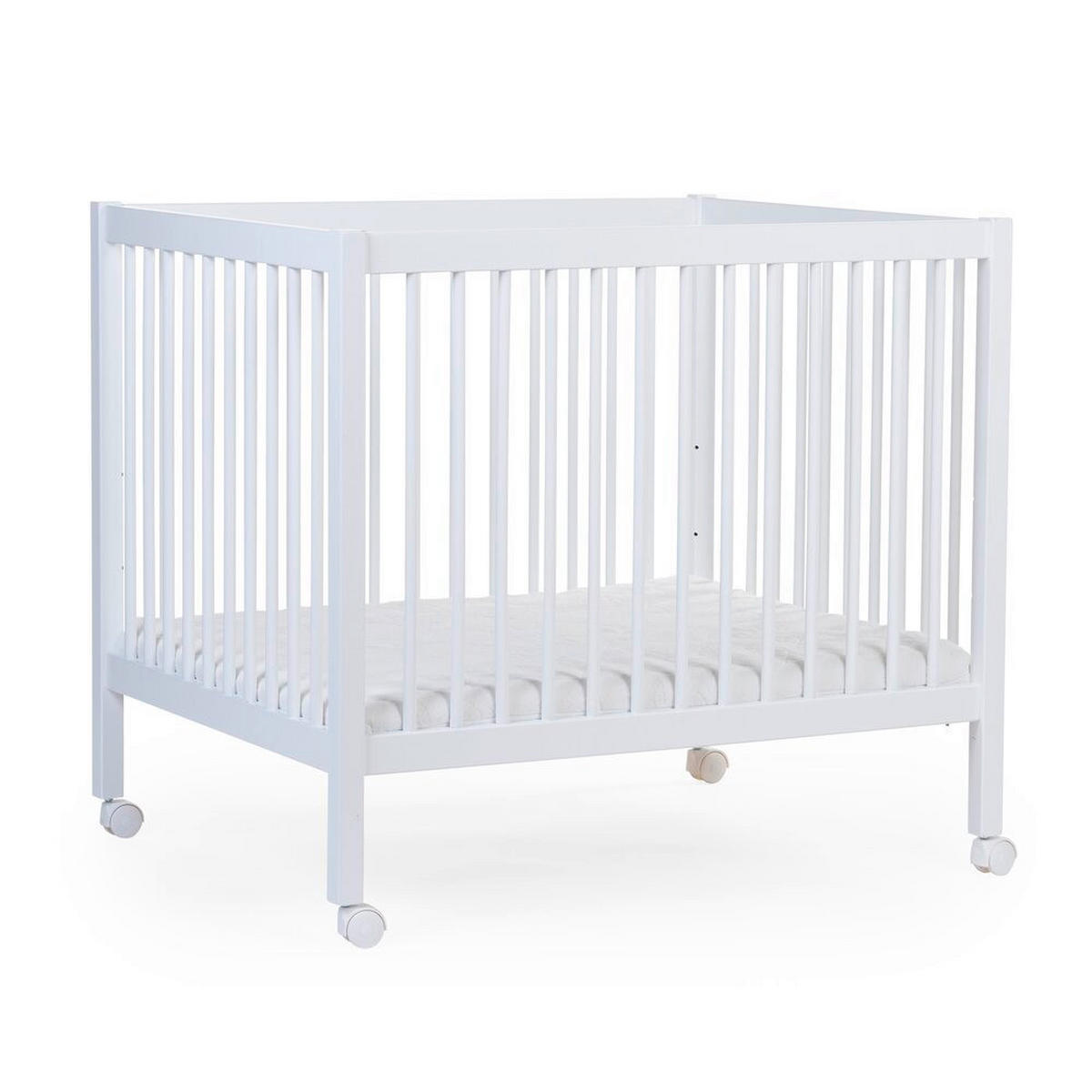 LAUFGITTER Playpen 97 2023  98/78/82 cm  - Weiß, KONVENTIONELL, Holz/Kunststoff (98/78/82cm) - Childhome