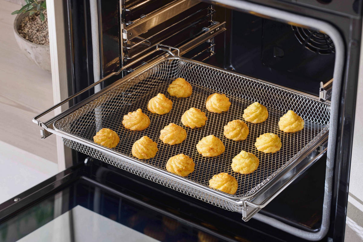 EINBAUBACKOFEN AB900-19  - Schwarz, Basics, Glas/Metall (59,5/59,5/57,5cm) - Respekta