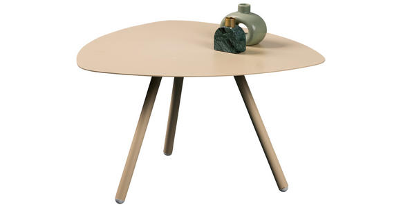 BEISTELLTISCH 60/60/35 cm Creme  - Creme, Design, Metall (60/60/35cm) - Xora