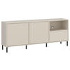 TV-Element Avenale - Kaschmir/Schwarz, Trend, Holzwerkstoff/Metall (157,8/65,4/40cm) - Hom`in