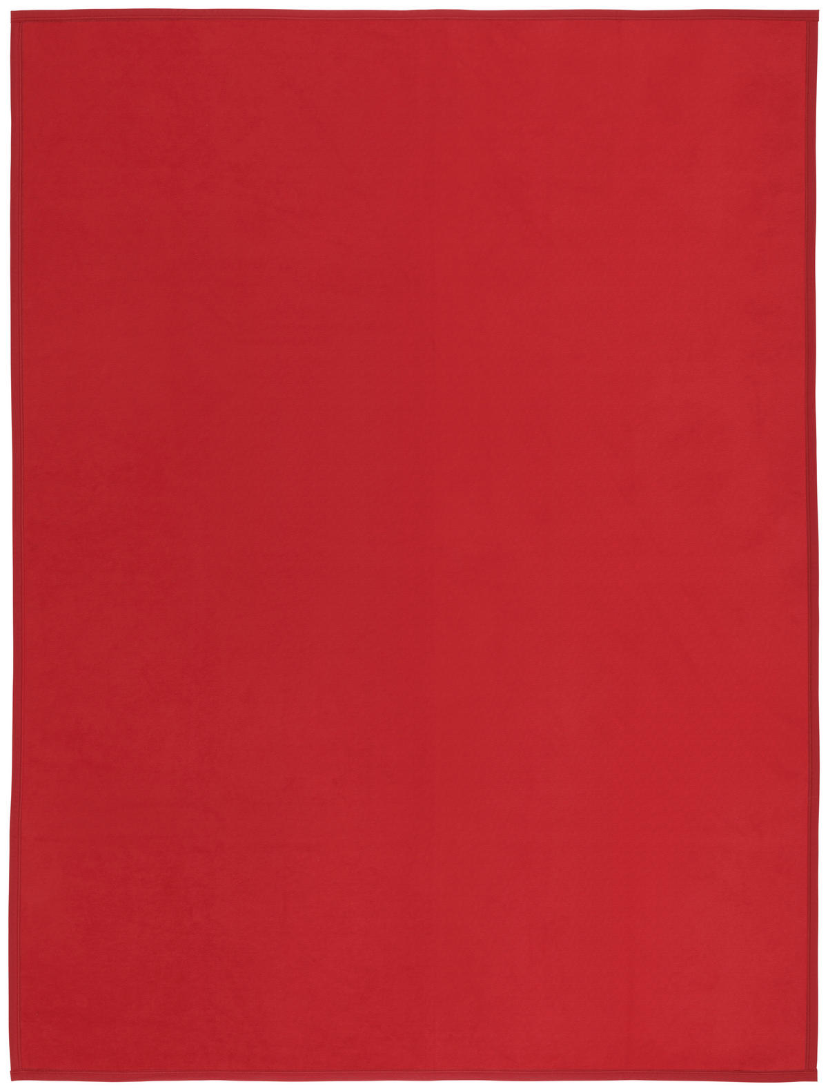 PLÉD 150/200 cm  - sötétvörös, Basics, textil (150/200cm) - Novel