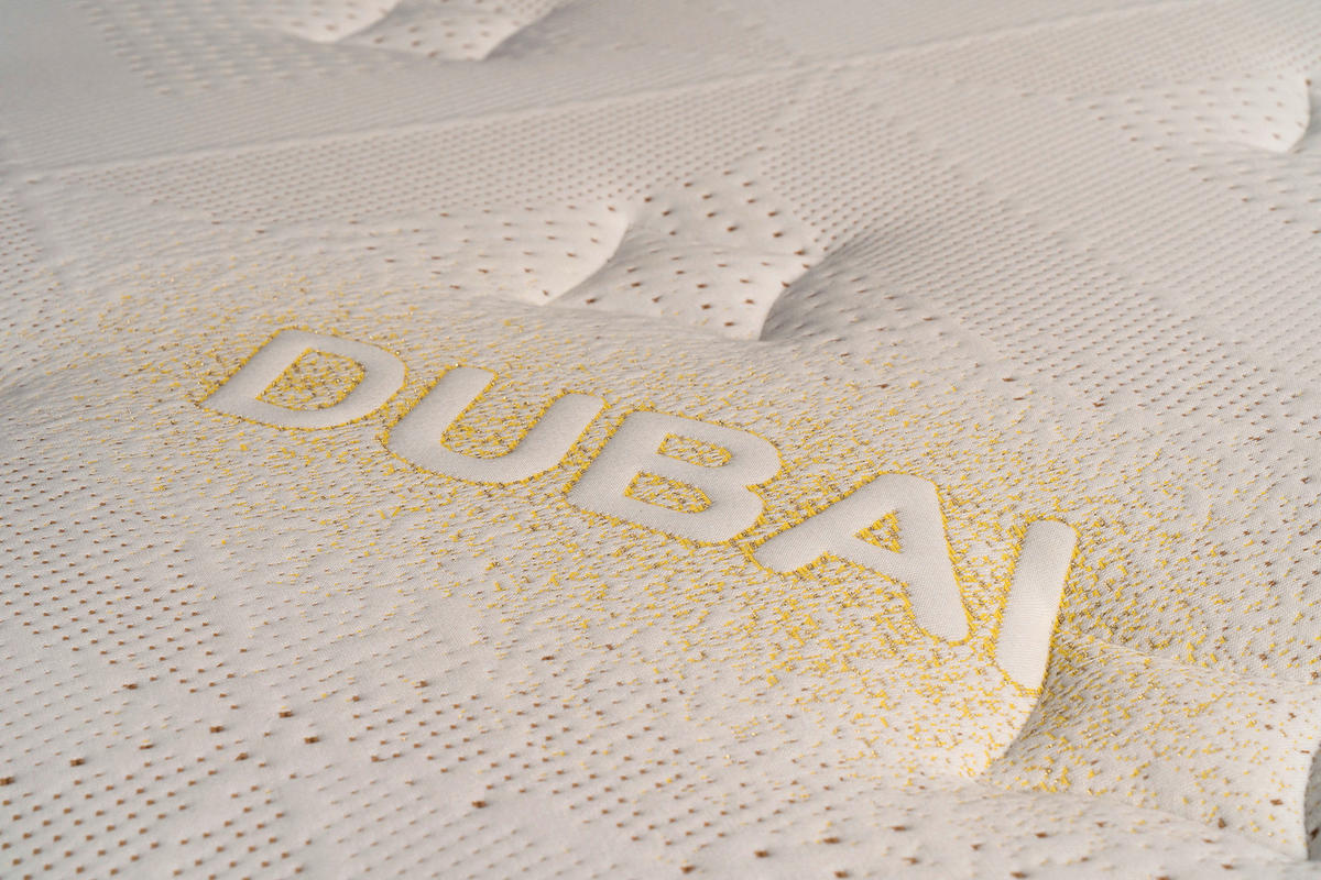 TÁSKARUGÓS MATRAC 120/200 cm  - fehér, Modern, textil (120/200cm) - Novel